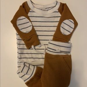 Lulu + Roo striped set